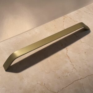 Eşahin Serisi Mat Altın Kulp mobilya kulpu modern tasarım 160 mm kulp ve 192 mm kulp