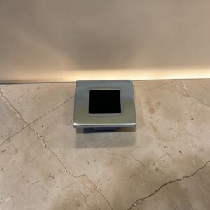 Roma Siyah Düğme Dolap Kulpu