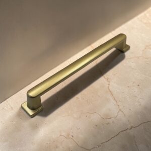 Aysima Mat Altın Kulp mobilya kulpu modern tasarım 160 mm