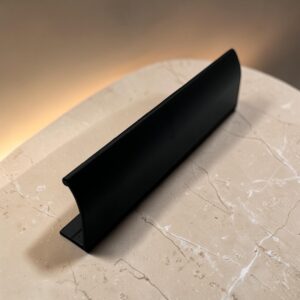 yan kulp siyah dolap kulpu 150 mm 128 mm vida arası